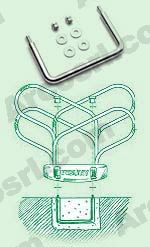 dispositivo porta bicicletta UR4