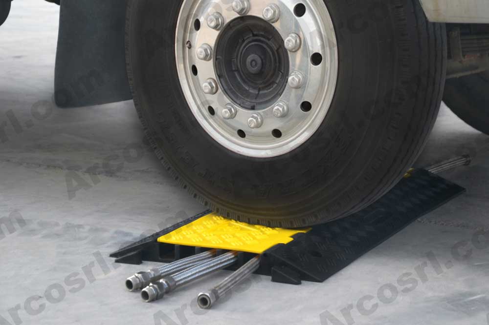 Passacavi 5 canali per pavimento