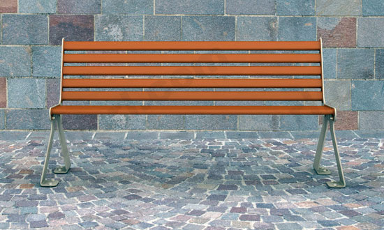 Benches with back ARS005 bicolor