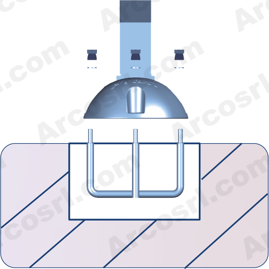 dissuasore di sosta AR 700