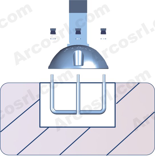 dissuasore di sosta AR 750