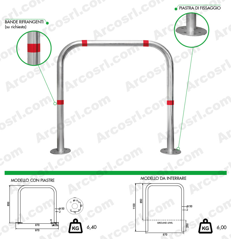 Supporto singolo per biciclette Urbany UR 19