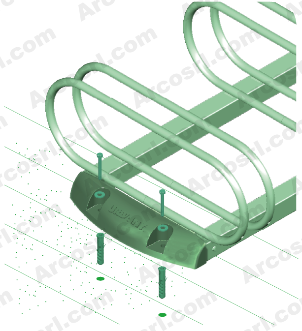 dispositivo porta bicicletta UR1