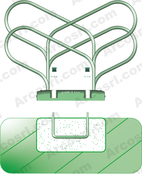 dispositivo porta bicicletta UR4